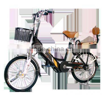 Popular 20'' 48V city electric bike motor with plastic seat electric bicycle