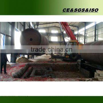 Free installation tyre/plastic pyrolysis reactor for sale