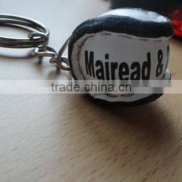 Hurling Ball Promotional Key Ring / Sliotar Promotional Key Chain