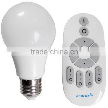 LED light bulb with remote control