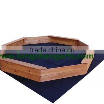 Hexagon Wooden Sandbox