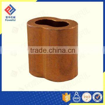 SELF COLOR U.S. TYPE COPPER HOURGLASS WIRE ROPE SLEEVE