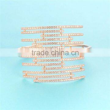 Gold Plated Jewelry Costume Gold Bangle For Ladies Jewelry Factory Direct FB055 photo-2