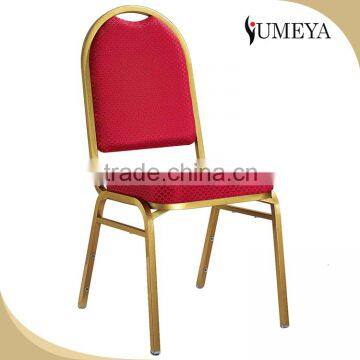 Hotel furniture high quality stacking chair banquet hall furniture metal banquet chair for sale