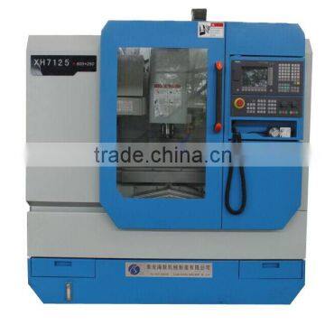 High quality and low price XH7125 vertical machining cnc lathe center from haishu