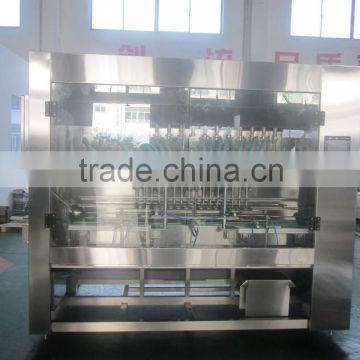 Straight line cheap price liquid soap filling machine for viscous materials with CE Standard