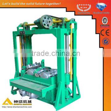 QTJ4-60 small scale mobile brick making machine