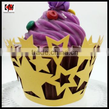 China alibaba new yellow cupcake wrapper