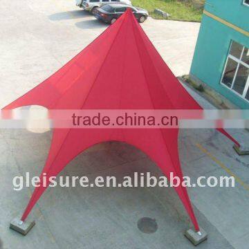 Elegant Aluminum 6mx5m star tent star shade star canopy for out door event