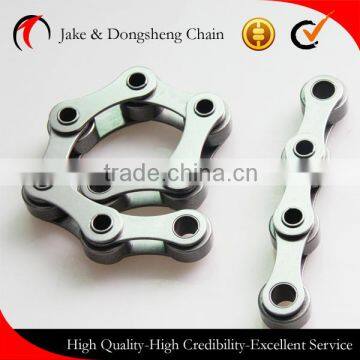 high quality like donghua HOLLOW PIN CHAINS double pitch big/large rollers driving/transmission roler chain