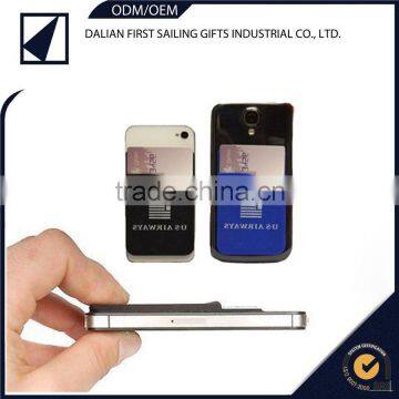 Tradeshow Giveaways Customized Design Silicone Card Holder Adhesive photo-5