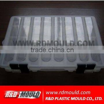 Plastic injection mould plastic fishing box mould