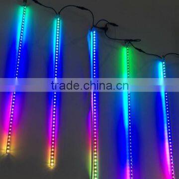 Double Side SMD5050 Rgb Dmx 3d Led Meteor Rain Shower Tube Light Led Tube Dmx photo-3