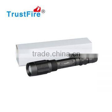TrustFire best Zoom Light Flashlight TR-Z5 zoom police led torch PSE&CE certification 1600LM xm-l2 led flashlight zoomable