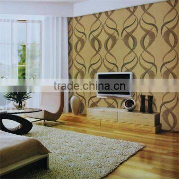 pvc wallcovering, wallpaper/wall paper modern for home walls