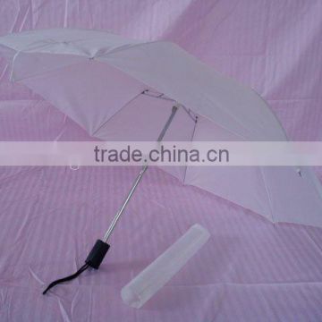 2 folding Manual open umbrella