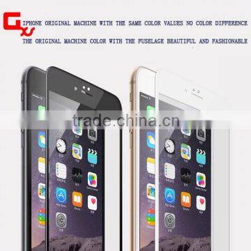 Best 3D Curved White and Black Color Tempered Glass Screen Protector for Iphone 6