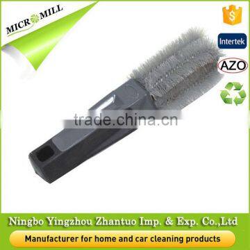 Car detailing brush without scratches, pp mini car wheel brush