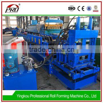 C-shape Steel Purlin Gutter Roll Forming Machine photo-6