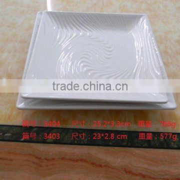 square melamine plate