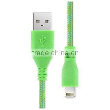 iMee Wholesale flat USB data cable, Lightning Cable for Apple iPhone 5S/ The new iPad