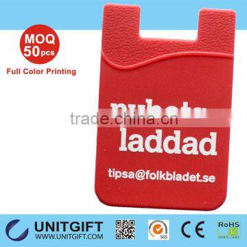 Promotion Silicone Cell Phone Stand Wallet,new Fashion Smart Phone Holder With Logo,foldable Credit Card Phone Back Stick Holder photo-5