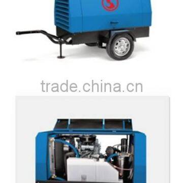 portable diesel engine driven air compressors