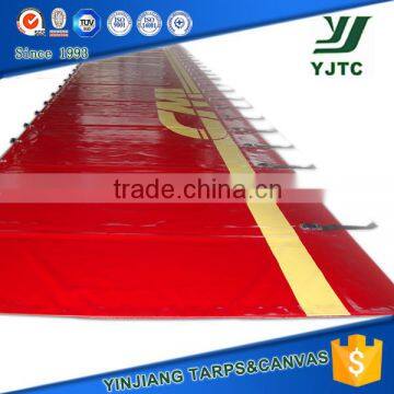 truck tarpaulin side curtain set