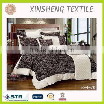 Hometextile High Qualtiy Bedding Set Velvet Printing 9pcs Comforter Set