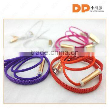 Creative Gifts Flat Cable High Speed Zipper Usb Charging Cable Sync Data Cable photo-6