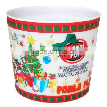 Custom Logo Factory Supply Printed 3D Lenticular Popcorn Box Size