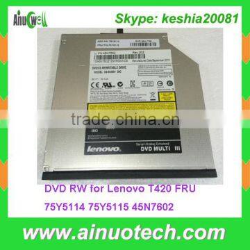 DVD-RW/CD-RW Combo Laptop Replacement Parts DVD RW for Lenovo T420 DVD Rom FRU 75Y5114 75Y5115 45N7602 Laptop Optical Drives