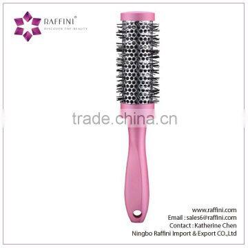 CompetitiveGold Supplier Plastic Middle size Radial hairbrush