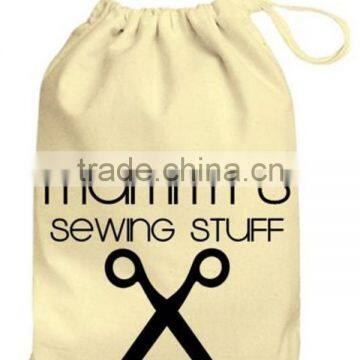 Personalised Daddy's Mummy's Sewing Stuff Cotton Drawstring Gift Bag Birthday