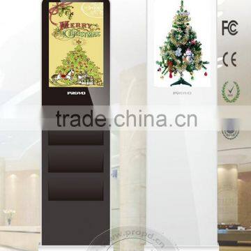 2015 Cheap 22 Inch Standing LCD Advertising Display Magazine Lcd