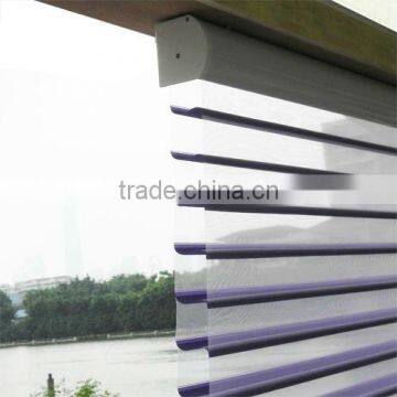 Manual Blue Shangri-la Blinds With Cover