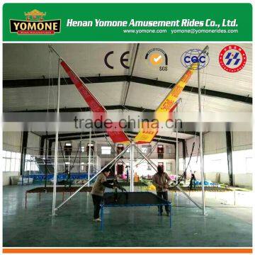 Portable Amusement Rides in Park/Square Children Bungee Jumping Equipment