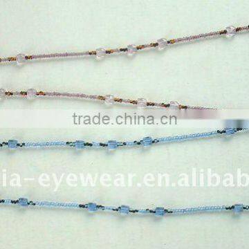 Eyeglasses beads cords