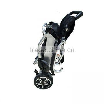 Rehabilitation Therapy Supplies Lift TEW007B Aluminum Portable Foldable Light Electric Wheelchair photo-5
