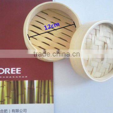 12cm Bamboo Steamer With Wholesale Price for vegetarian