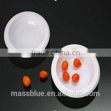 Disposable Plastic Plate Trays, 4 inch plastic bowl