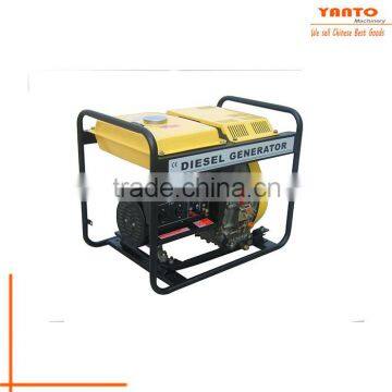 Yanto JJDE3500E 5kw silent diesel generator High Quality with single phase electric starter