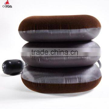 Soft Portable Inflatable Neck Rest Cushion U Pillow Support Car Flight Travel photo-2