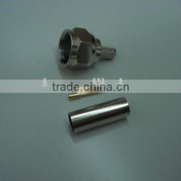 Design hot-sale f connector for rg6 cable