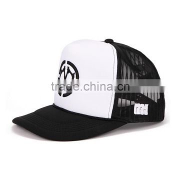 Wholesale Foam Mesh Curved Bill Trucker Caps Custom 5 Panel Trucker Hats