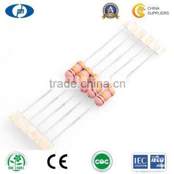 5 band Color coding 1/4W 1W Metal Film Fuse Resistor