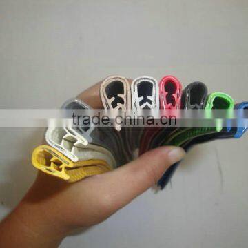 U shape colorful edge decoration strip with steel belt