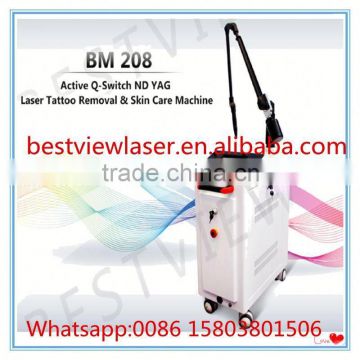 Promotions!!!1064nm Long Pulse Q Switch ND Yag Laser Tattoo Laser Removal Machine For Tattoo Remove No Side-effect Mongolian Spots Removal