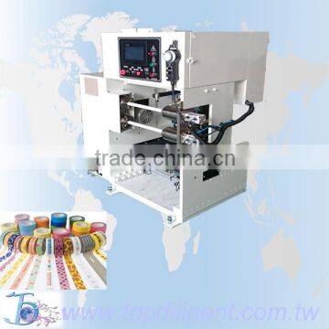 Auto Double Shaft Paper Tape Roll Cutting Machine photo-3