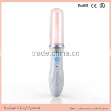 Laser rust removal beauty and health ion wand for acne scar removal